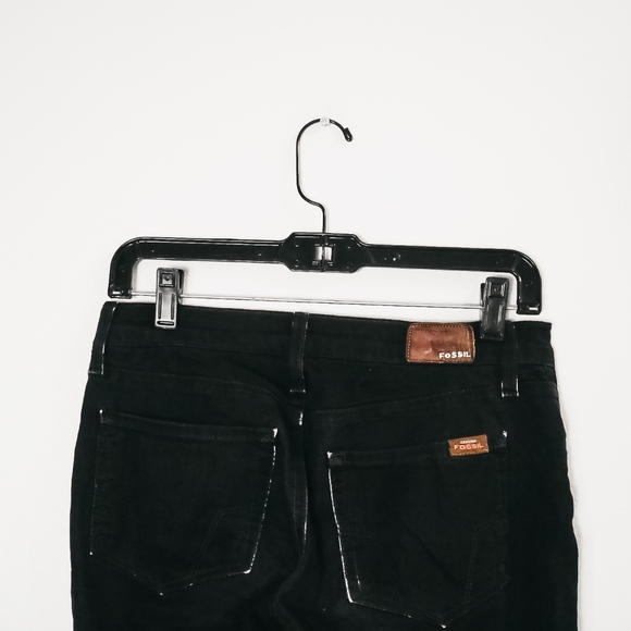 Fossil Super Skinny Black Jeans - Picture 4 of 7